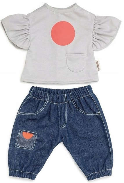 Набір аксесуарів для ляльок Skrallan Jeans and Top 13232300 (7315621323234) - зображення 1