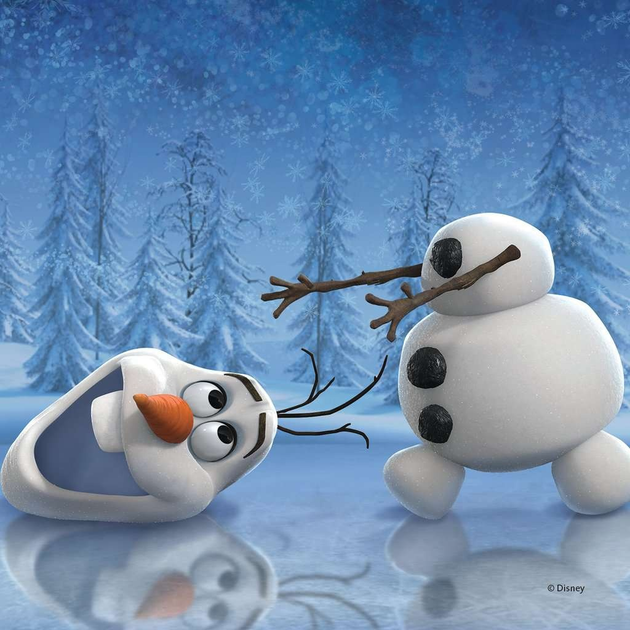 Пазл Ravensburger Disney Країна Льоду 3 x 49 елементів 9264 (4005556092642) - зображення 5