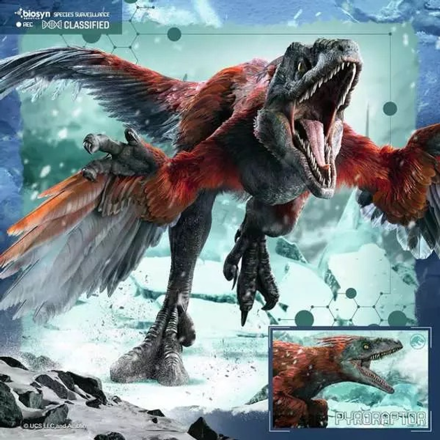 Пазл Ravensburger Jurassic World Dominacja 3 x 49 елементів 5656 (4005556056569) - зображення 4