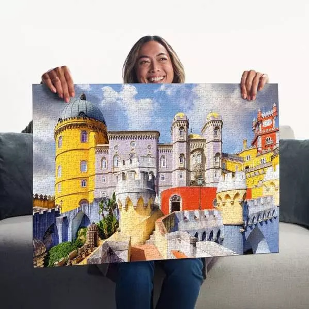 Пазл Ravensburger Beautiful Castles Палац Пена 1000 елементів 12001314 (4005555013143) - зображення 3