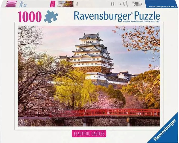 Пазл Ravensburger Beautiful Castles Замок Хімеджі 1000 елементів 12001316 (4005555013167) - зображення 1
