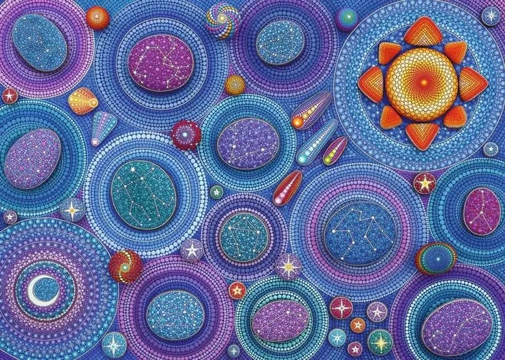 Пазл Ravensburger Сині сузір’я 1000 елементів 12001194 (4005555011941) - зображення 2