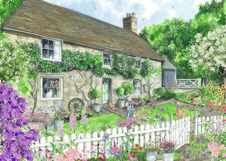 Пазл Ravensburger Таємничий сад 1000 елементів 12001263 (4005555012634) - зображення 2