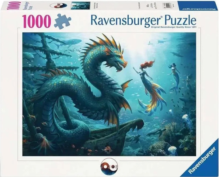 Пазл Ravensburger Магічні морські глибини 1000 елементів 12001434 (4005555014348) - зображення 1