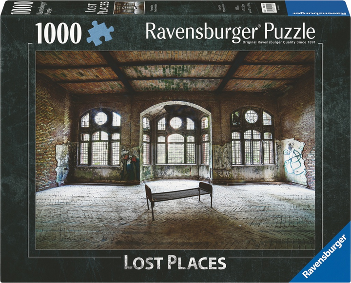 Пазл Ravensburger Забуті місця Павільйон 1000 елементів 12001392 (4005555013921) - зображення 2