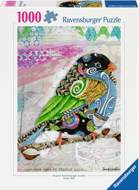 Пазл Ravensburger Шалений птах 1000 елементів 12001438 (4005555014386) - зображення 1