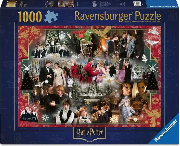 Puzzle Ravensburger Harry Potter - wakacje w Hogwarcie 1000 elementów 12001507 (4005555015079) - obraz 1