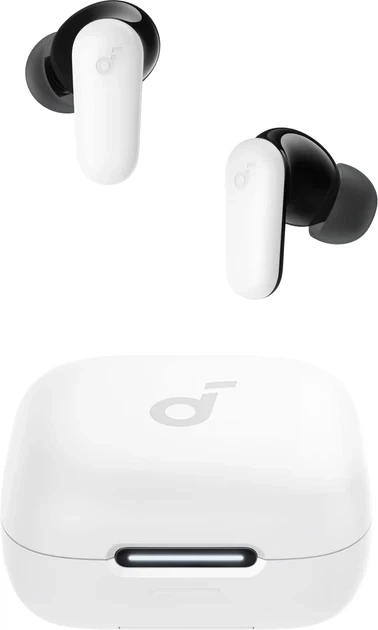 Беспроводные наушники Anker SoundCore P30i, White, Bluetooth 5.4, ANC, 45H, Multipoint, BassUp White - Фото 1 Беспроводные наушники Anker SoundCore P30i, White, Bluetooth 5.4, ANC, 45H, Multipoint, BassUp White - изображение 1