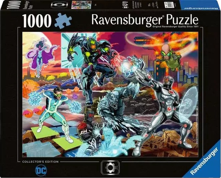 Puzzle Ravensburger DC Cyborg 1000 elementów 12001347 (4005555013471) - obraz 1