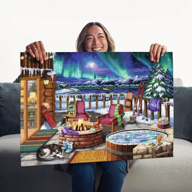 Пазл Ravensburger Полярне сяйво 500 елементів 16791 (4005556167913) - зображення 3