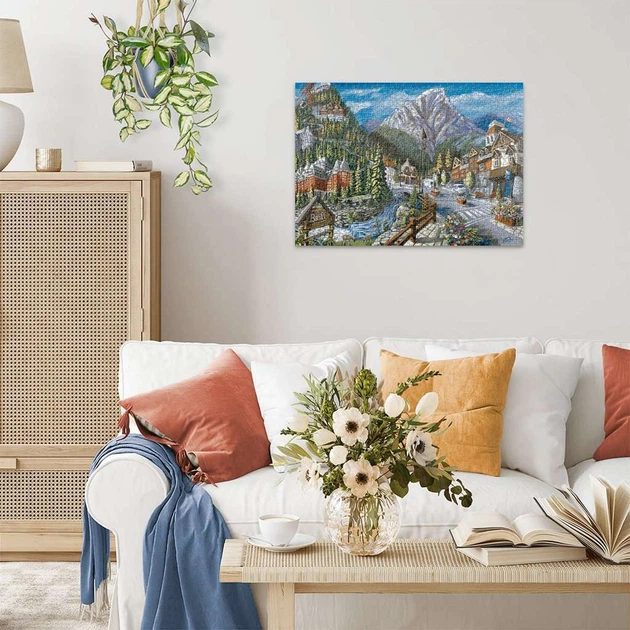 Puzzle Ravensburger Witamy w Banff 1000 elementów 12000494 (4005555004943) - obraz 3