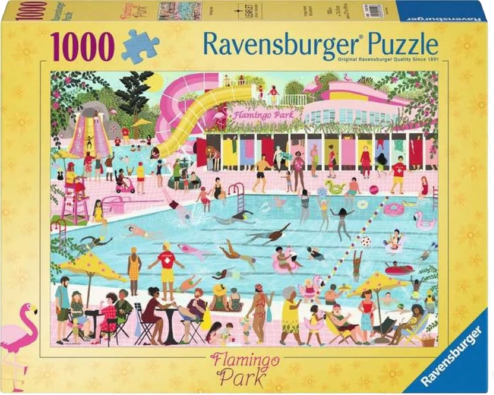 Пазл Ravensburger Парк фламінго 1000 елементів 12001520 (4005555015208) - зображення 1