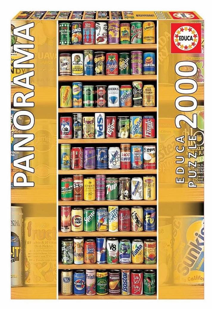 Puzzle Educa Słoiki 2000 el 11053 (8411349110534) - obraz 1