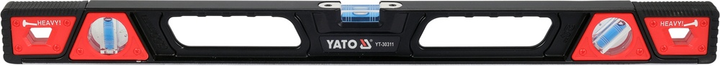 Poziomnica magnetyczna YATO wzmocniona 600 mm (YT-30311) - obraz 1