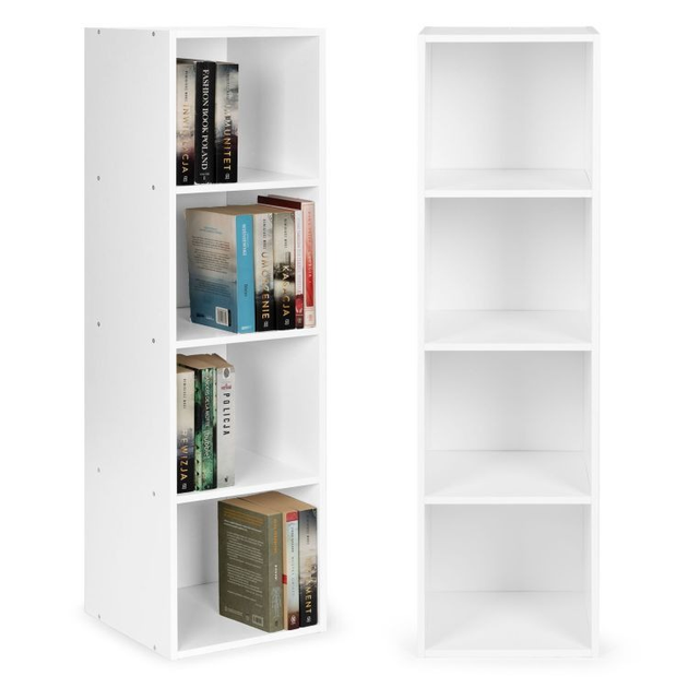 Стелаж ModernHome by Multistore loft 4 полиці білий (KJZ2173) - зображення 6