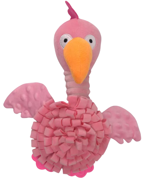 Іграшка для собак AquaEl Have a pet Sniffy Плюшевий птах рожевий (5905546344722) - зображення 1