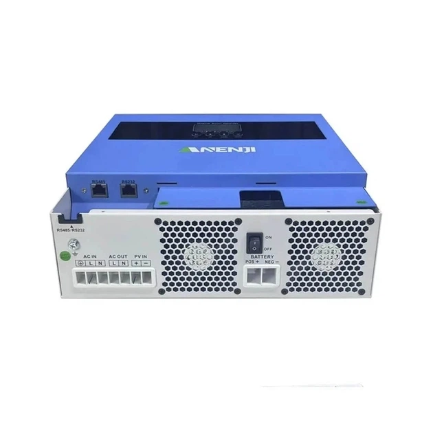 Гибридный инвертор Anenji ANJ-4000W 24V Wi-Fi 4кВт - изображение 2