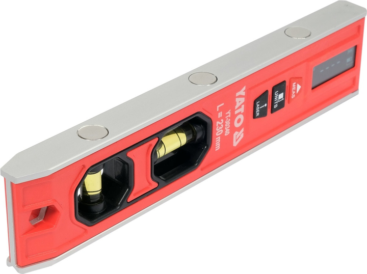 Poziomnica YATO Torpedo z dalmierzem laserowym (YT-30340) - obraz 3