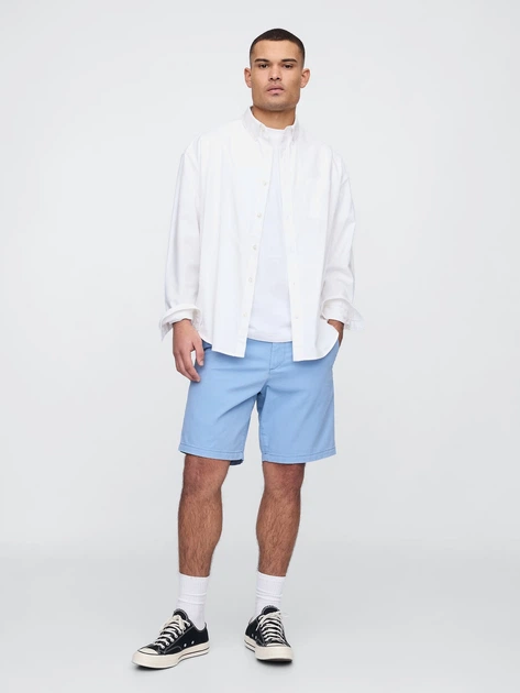 Шорты короткие мужские GAP 869483719 36 Голубые (1159846184) - изображение 3