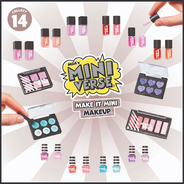 Іграшка-сюрприз MGA's Miniverse Make It Mini Makeup Series 1 (035051121497) - зображення 11