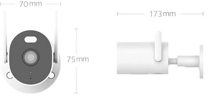 IP камера Xiaomi Mi Outdoor Camera AW300 (973883) - зображення 2