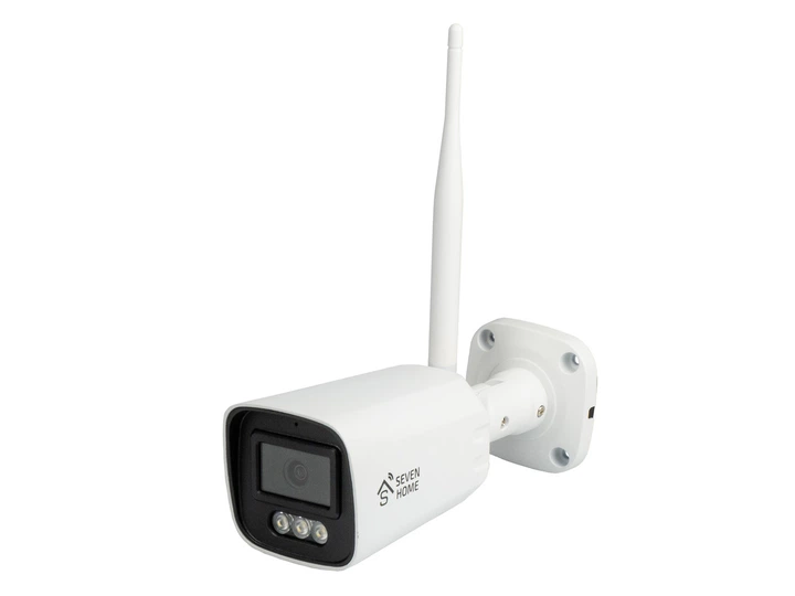 Wi-Fi IP-відеокамера Seven Systems HOME С-7024 4 Мп Білий (12593) - Фото 1 Wi-Fi IP-відеокамера Seven Systems HOME С-7024 4 Мп Білий (12593) - зображення 1