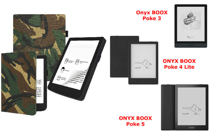 Чехол CRAYTON для Onyx BOOX Poke 3, Poke 4 Lite, Poke 5 – стиль, защита, цвет Saxara - Фото 1 Чехол CRAYTON для Onyx BOOX Poke 3, Poke 4 Lite, Poke 5 – стиль, защита, цвет Saxara - изображение 1