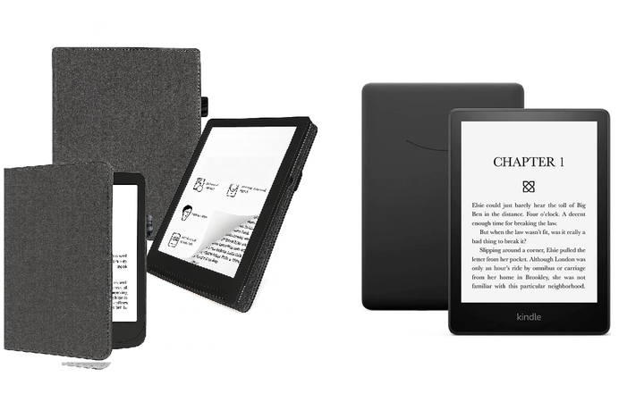 Чехол CRAYTON для Amazon Kindle Paperwhite Signature Edition 11th Gen – стиль, защита, цвет Gray - Фото 1 Чехол CRAYTON для Amazon Kindle Paperwhite Signature Edition 11th Gen – стиль, защита, цвет Gray - изображение 1