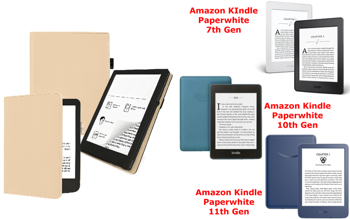 Чехол CRAYTON для Amazon KIndle Paperwhite 7th Gen, 10th Gen, 11th Gen – стиль, защита, цвет Bezevui - Фото 1 Чехол CRAYTON для Amazon KIndle Paperwhite 7th Gen, 10th Gen, 11th Gen – стиль, защита, цвет Bezevui - изображение 1