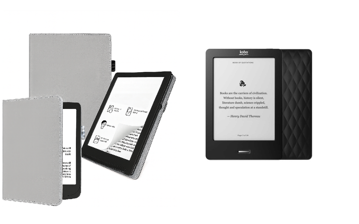 Чехол CRAYTON для Kobo N905 eReader Touch Edition – стиль, защита, цвет Silver - Фото 1 Чехол CRAYTON для Kobo N905 eReader Touch Edition – стиль, защита, цвет Silver - изображение 1