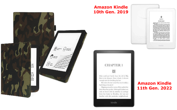 Чехол CRAYTON для Amazon Kindle 10th Gen. 2019, 11th Gen. 2022 – стиль, защита, цвет Xaki TM - Фото 1 Чехол CRAYTON для Amazon Kindle 10th Gen. 2019, 11th Gen. 2022 – стиль, защита, цвет Xaki TM - изображение 1