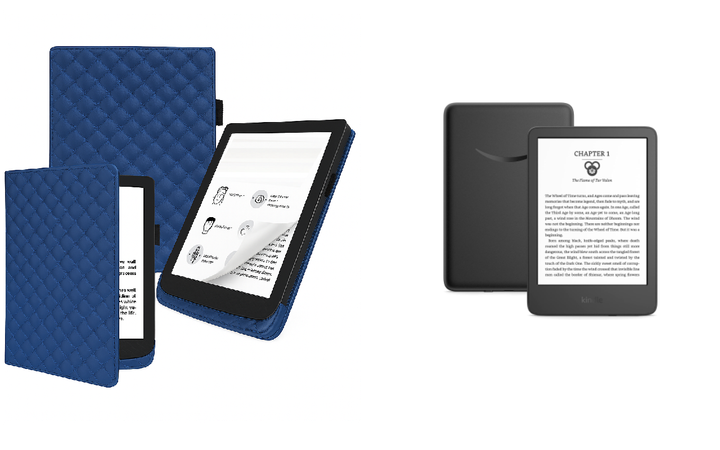 Чехол CRAYTON для Amazon Kindle Paperwhite Kids 11th Gen. 2021 – стиль, защита, цвет Karos Blue - Фото 1 Чехол CRAYTON для Amazon Kindle Paperwhite Kids 11th Gen. 2021 – стиль, защита, цвет Karos Blue - изображение 1