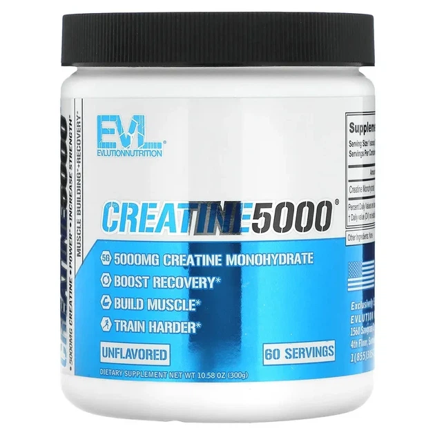 Креатин EVlution Nutrition CREATINE5000 - Фото 1 Креатин EVlution Nutrition CREATINE5000 - изображение 1