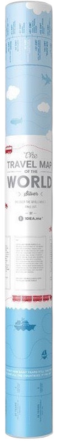 Скретч-карта світу 1DEA.me Travel Map Silver SW (4820191130104) - зображення 4
