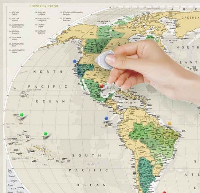 Скретч-карта світу 1DEA.me Travel Map Geography World GEOW (4820191130296) - зображення 7