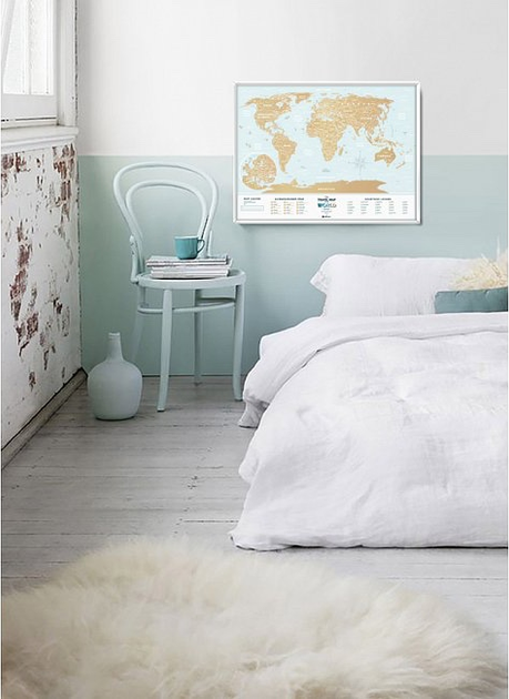 Скретч-карта світу 1DEA.me Travel Map Holiday Lagoon World HWL (4820191130524) - зображення 10