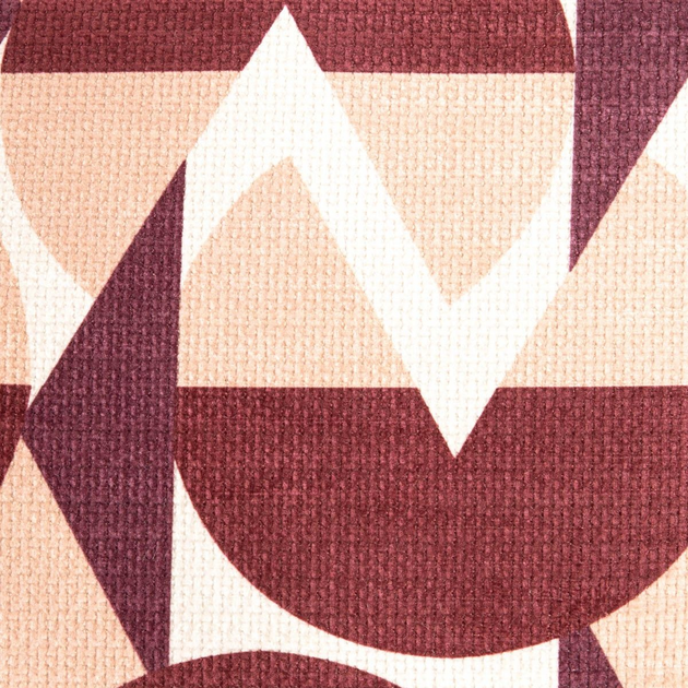 Poszewka Homla Cherry Chic szenilowa z dekoracyjną lamówką i strukturalnym wzorem Beżowo-brązowa 45 x 45 cm (5906496749063) - obraz 2