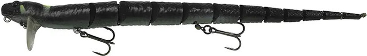Wobler Savage Gear 3D Snake 30 cm 57 g Floating 01-Black Adder (5706301620118) - obraz 1
