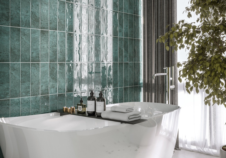 Płytki Golden Tile Como 30 x 10 cm Green (2190002340261) - obraz 2