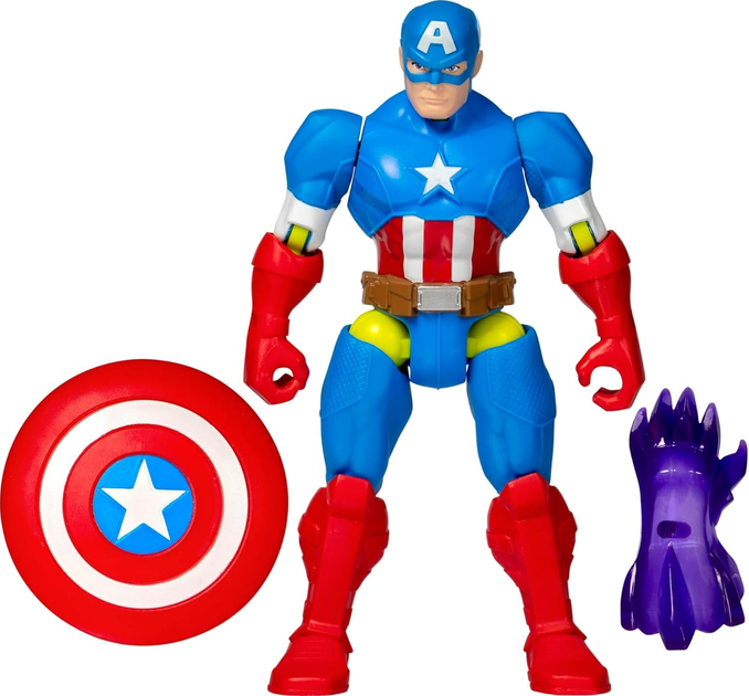 Фігурка Hasbro Marvel Avengers Mixmashers Captain America 12 см F9267 (5010996247759) - зображення 3