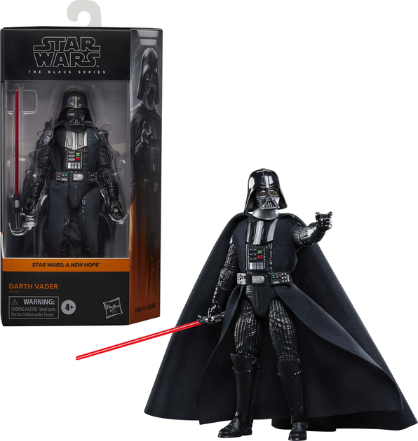 Фігурка Hasbro Star Wars The Black Series A New Hope Darth Vader 15 см G0364 (5010996282286) - зображення 1