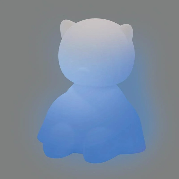 Lampka nocna silikonowa Nattou Lapidou  z czujnikiem płaczu Kotek (5414673879507) - obraz 3