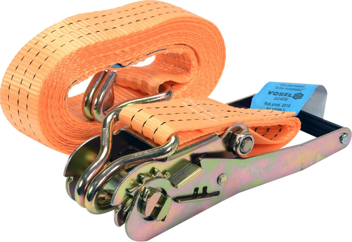Taśma do bagażu VOREL 1500/3000 daN 50/6 m 2 szt. 82406 (5906083041785) - obraz 1
