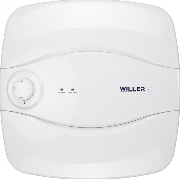 Водонагрівач електричний WILLER PU15R New Optima Mini 15 л Мокрий ТЕН Білий - зображення 2