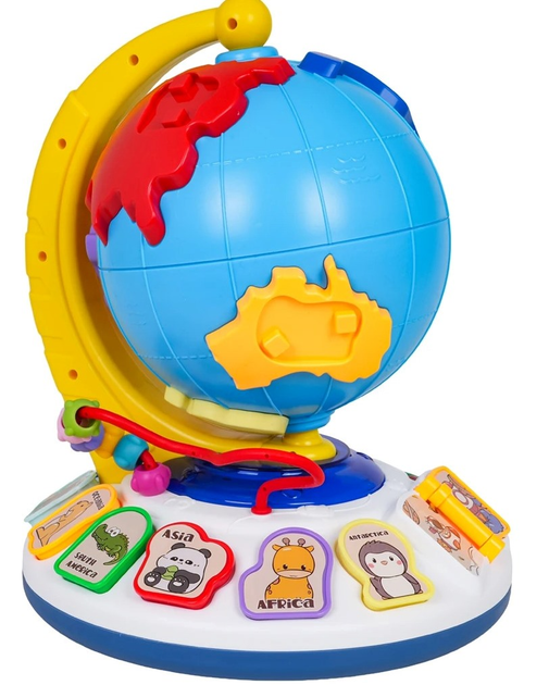 Globus interaktywny Poznaj Świat 23 x 27 cm ZDZ.QX-9301 (5903864971842) - obraz 5