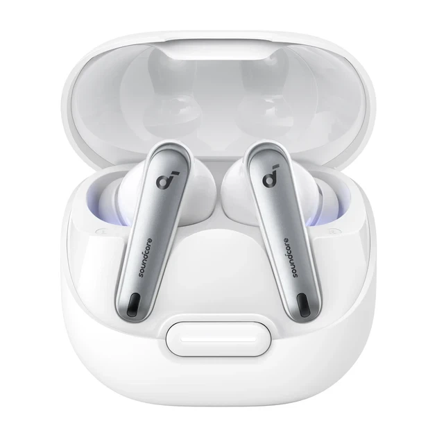 Бездротові навушники Anker Soundcore Liberty 4 NC, White, Hi-Res, ANC, LDAC, 50H Білий - Фото 1 Бездротові навушники Anker Soundcore Liberty 4 NC, White, Hi-Res, ANC, LDAC, 50H Білий - зображення 1
