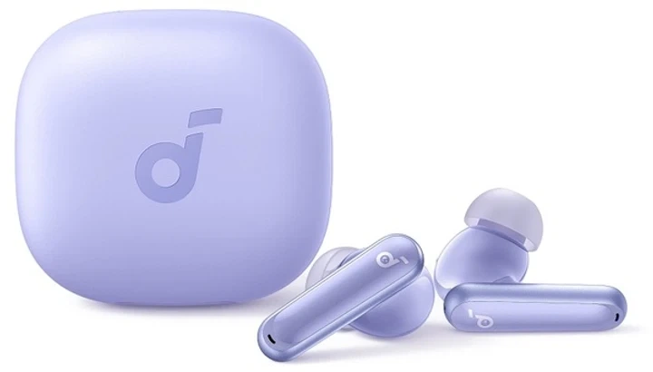 Бездротові навушники Anker SoundCore P40i, Purple, ANC, IPX5, 60Н, Multipoint - Фото 6 Бездротові навушники Anker SoundCore P40i, Purple, ANC, IPX5, 60Н, Multipoint - зображення 6