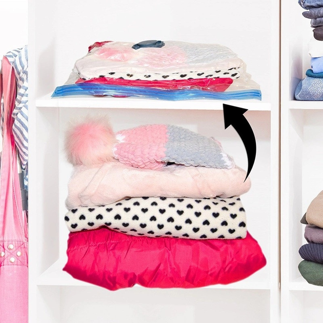 Вакуумні пакети для одягу Orion 3 розміри 5 шт (8592381203511) - зображення 9