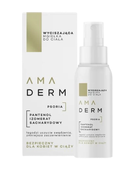 Mgiełka do ciała Amaderm Psoria wyciszająca 50 ml (5901315023829) - obraz 1