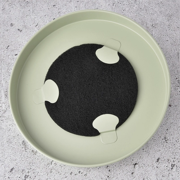 Контейнер для харчових відходів Orion з вугільним фільтром металевий 8 л Зелений (8592381220068) - зображення 4